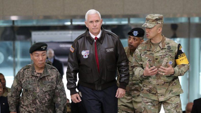 Pence se convierte en emisario de Trump en crisis de Corea