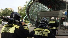 Doce muertos en un accidente de metro en Moscú