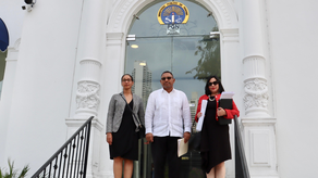 Defensoría de los Derechos de los Universitarios de la UP presenta denuncias contra la Policía Nacional y el Minseg.