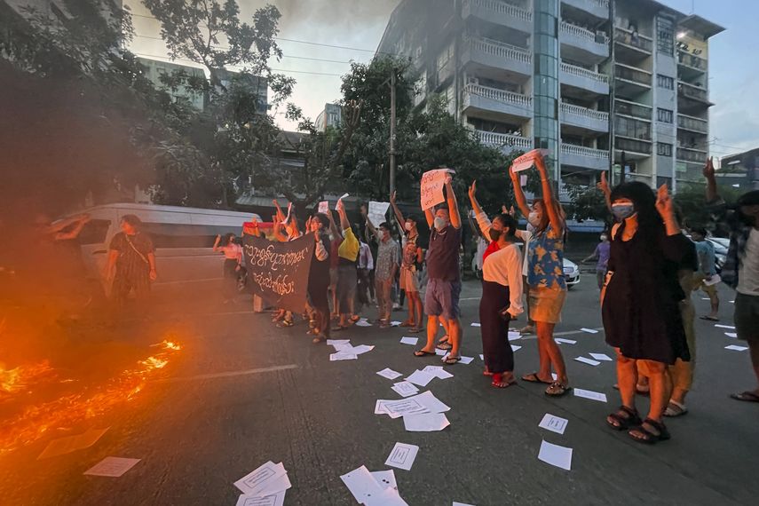 La acción del Consejo de Seguridad se produce mientras parece que el ejército de Myanmar ha lanzado una importante ofensiva en el noroeste del país.