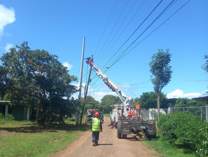 Naturgy Panamá: Trabajos en Aguadulce.&nbsp;