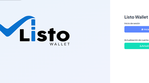 Plataforma Listo Wallet. Plataforma Listo Wallet.