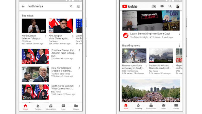 YouTube combate noticias falsas, apoya el periodismo
