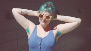 Teñirse el vello de las axilas es la nueva tendencia de moda