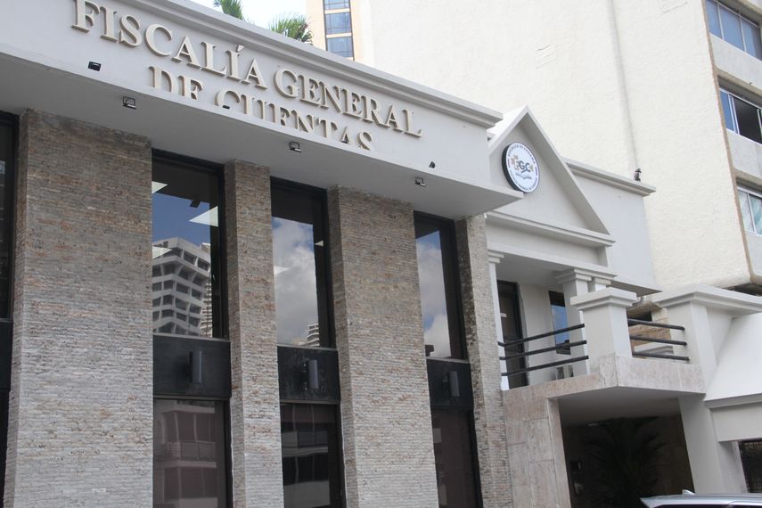 Fachada de la Fiscalía General de Cuentas.