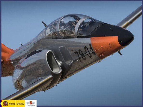 Fallece un piloto del ejército del aire español al caer su avión al mar