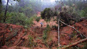 Tres menores mueren en un deslizamiento de tierras en Sao Paulo