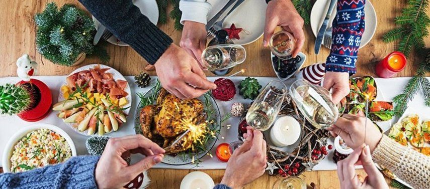 Navidad: Sigue estas recomendaciones para tener unas fiestas saludables.