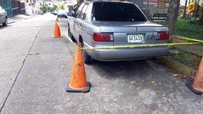 Policía recupera auto que fue utilizado en robo a mano armada en El Carmen Policía recupera auto que fue utilizado en robo a mano armada en El Carmen