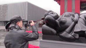 Botero abre en Shanghái su primera muestra con escultura monumental en China