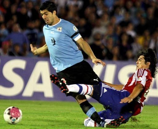 Paraguay obtiene empate 1-1 en visita a Uruguay