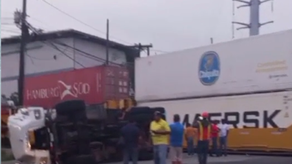 Accidente en los 4 Altos de Colón