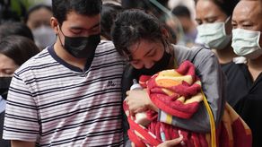 Muchos familiares se congregaron ante la guardería para empezar el proceso de reclamación de indemnizaciones.