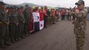 Rescatistas panameños parten hacia Venezuela. Rescatistas panameños parten hacia Venezuela.