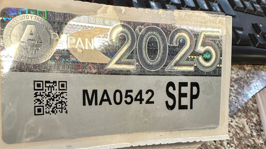 Alcaldía de Panamá anunció que ya están habilitadas las calcomanías de septiembre.