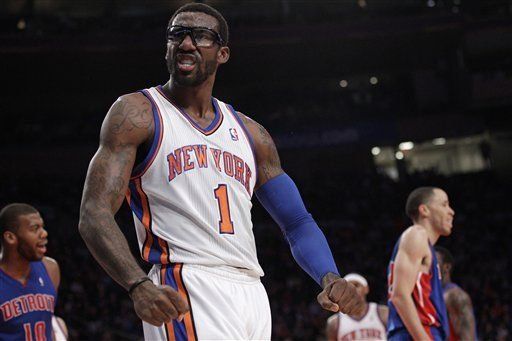 Knicks: Stoudemire será baja hasta 4 semanas