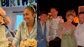 Jennifer López celebró sus 55 años