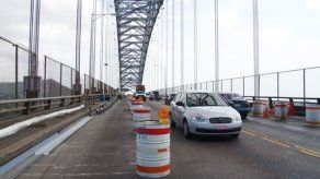 Cerrarán dos carriles del Puente de las Américas por un año