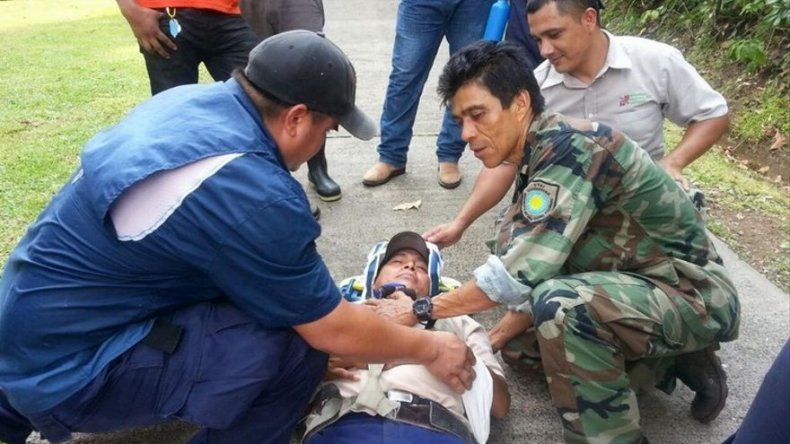 Guardaparques se capacitan sobre primeros auxilios en Barro Colorado