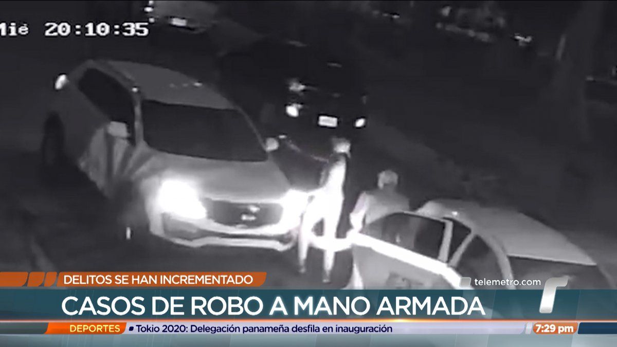 Robo a mano armada es el delito de mayor incremento durante esta