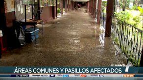 Instalaciones del Instituto José Dolores Moscote se inundaron tras lluvias