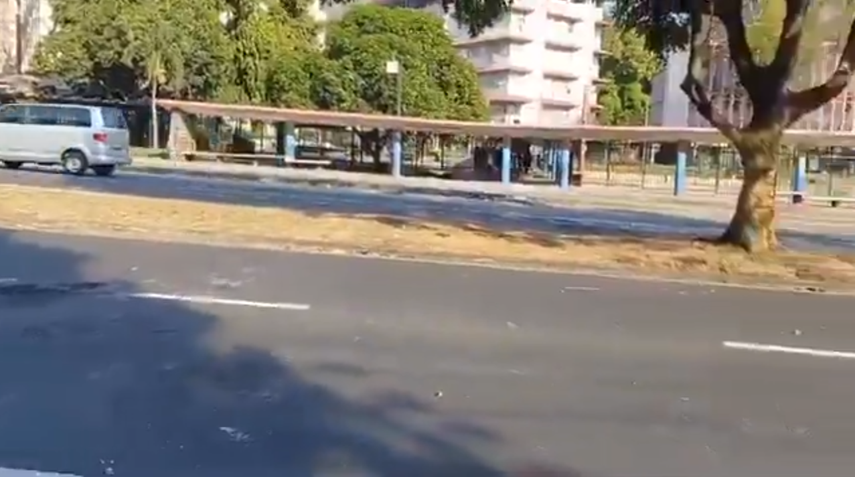 Policía Nacional reabre la vía Transístmica tras protesta en la Universidad de Panamá