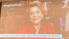 Homenaje póstumo: Rosa María Britton no pertenecía a este siglo