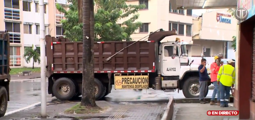 Operativo de la AAUD en la ciudad