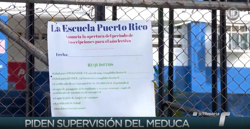 Denuncian supuesto maltrato psicológico de una maestra a sus estudiantes enla Escuela República de Puerto Rico.