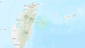 Según el USGS, se anticipa que las pérdidas económicas sean bajas a pesar de la fuerte sacudida que dejó el sismo en Taiwán.