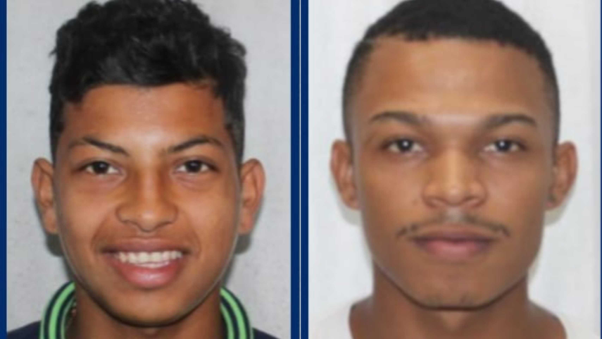 La Policía Nacional solicita información para ubicar a dos sujetos requeridos por homicidio.