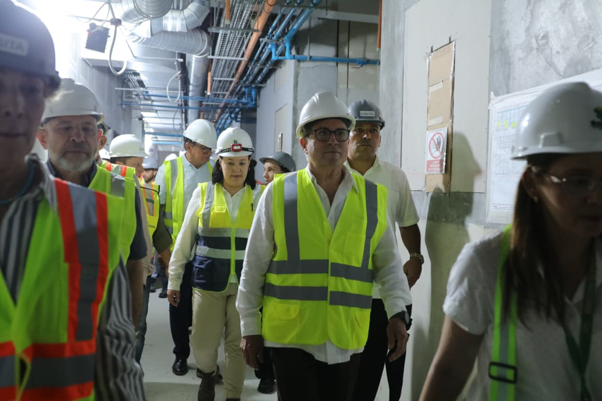 Nuevo Hospital del Niño alcanza 52% de avance en obras