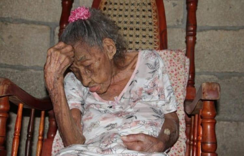 La mujer de 117 años nació en el distrito de Chepo.