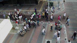 Realizan caminata a la Procuraduría General en rechazo a la corrupción