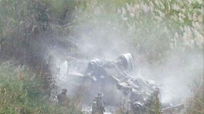 Cisterna cargado de combustible se incendia cerca del estadio Rod Carew Cisterna cargado de combustible se incendia cerca del estadio Rod Carew