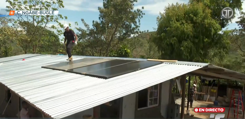 ¡Gran avance! La casa de La Princesa de Cañazas ya tiene paneles solares