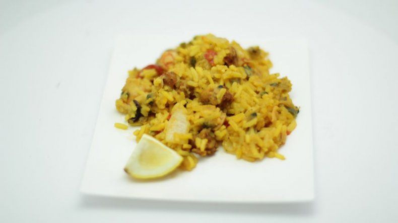 Crema catalana y paella de mariscos - Alejandro Díaz