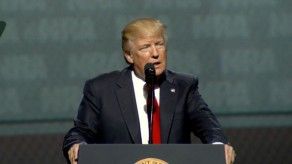 Trump,“feliz” por logros en 100 días y “amigo” de lobby de armas