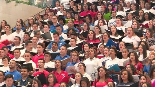 Coro y orquesta de la JMJ 2019 se estrenan a menos de cien días para el evento