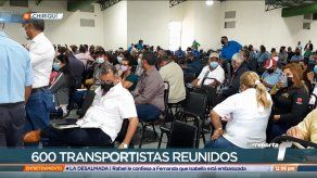 Más de 600 transportistas se reúnen en Chiriquí