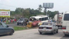 Accidente de tránsito deja varios heridos en la Interamericana