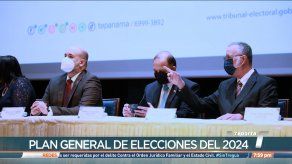 Tribunal Electoral presentó el Plan General de Elecciones para el 2024
