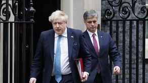 El primer ministro británico, Boris Johnson﻿.