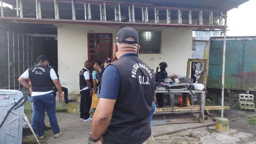 La aprehensión se realizó mediante diligencias de allanamiento en el sector de Viejo Veranillo.