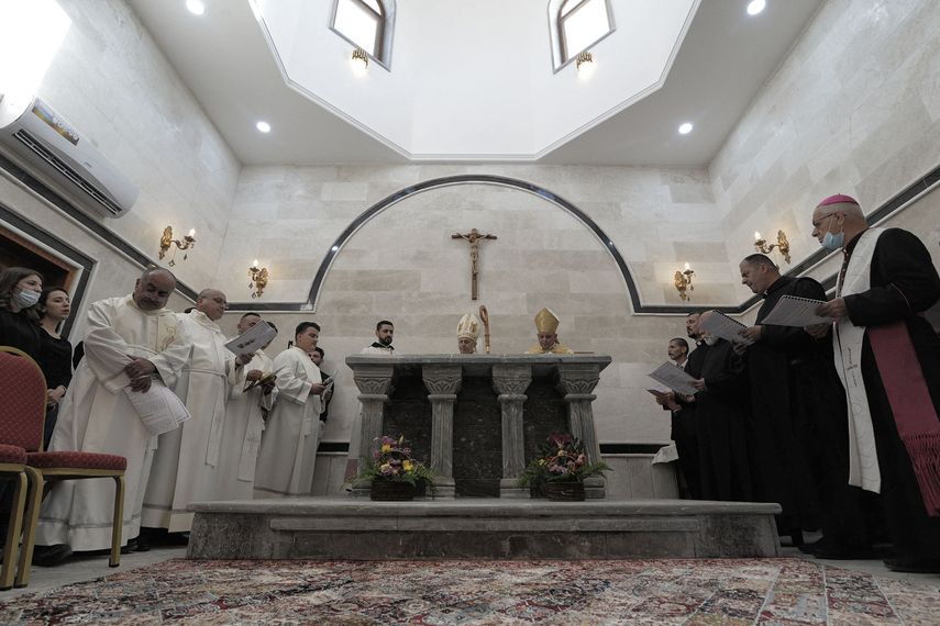 La llegada de los yihadistas forzó a decenas de miles de cristianos a huir de Mosul y de la provincia de Nínive