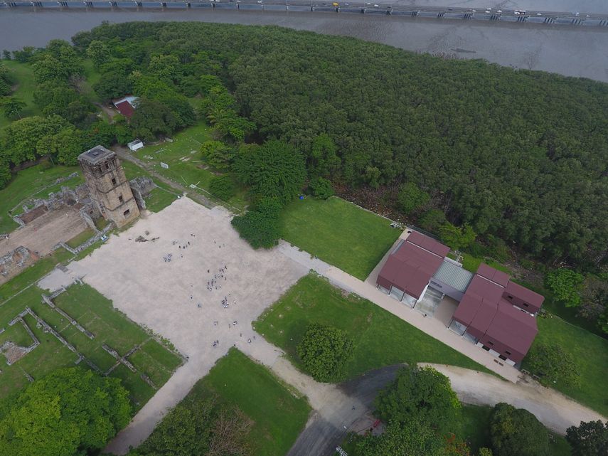 Ruinas de Panamá La Vieja.