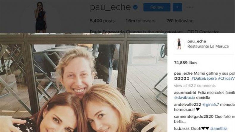 Paula Echevarría se reencuentra con sus chicas Velvet