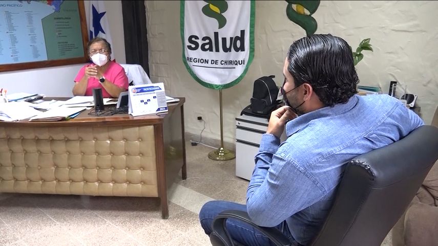 Reunión entre el alcalde de Boquete