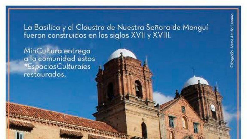 Nuestra Señora de Monguí, una joya de la Colonia y tesoro de América Latina