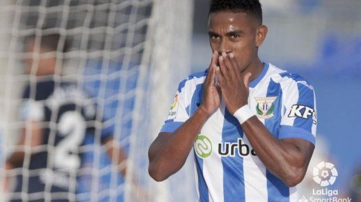 Yoel Bárcenas suma su primera asistencia con el Leganés